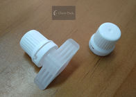 Plastic Baby Food Pouch Caps Suction Nozzle Cap PE Material 9.6 Mm Inner Size