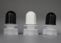 Customized 1mm Thickness Gray Or Black Plastic Spout Caps / Screw On Pour Spouts