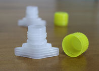 1mm Thickness Plastic Spout Caps Combine With Flexible Packaging Granules Bags