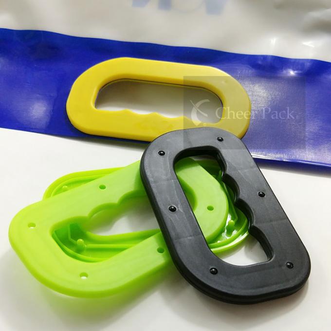 Polypropylene Plastic Bag Handles Smooth Surface With 72mm Inner Hole Length