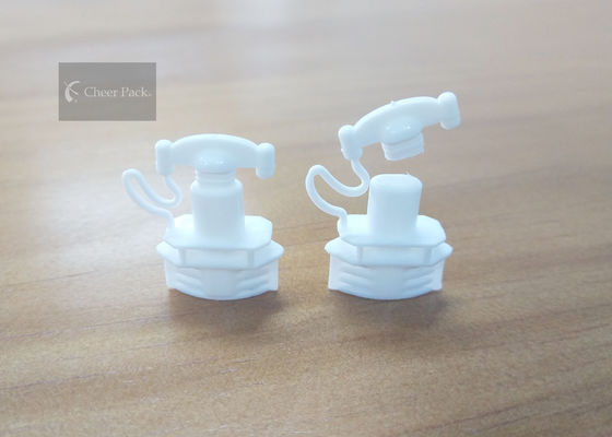 Durable PE Material Plastic Twist Spout Cap / Baby Food Pouch Tops