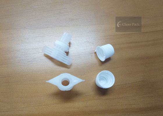 9.6 Millimeter Plastic Pour Spout Caps 100% Food Grade Material PE