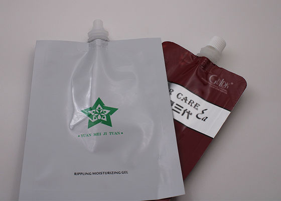 Moisture Proof Liquid Spout Bags Compound Material Customized Thickness