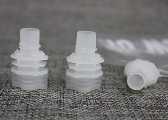 8.6mm Food Grade Suction Nozzle Screw Cap With Spout For Drinking Bag