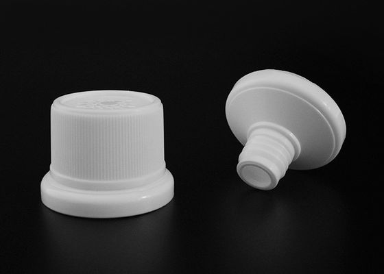 Aluminum Plastic Tube Head / Tube Closure Dia 35mm Could Custom Flip Top Cap