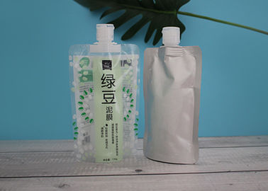 Spout Bags Sealing Top With Flip Top Lids Packing Cosmetic Cream