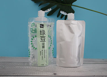 Spout Bags Sealing Top With Flip Top Lids Packing Cosmetic Cream