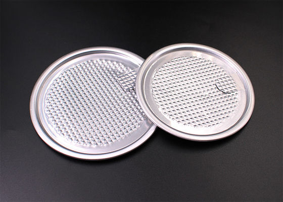 0.6mm Peel Off Aluminum Foil Seal Cap Liners For Can Tin Customized