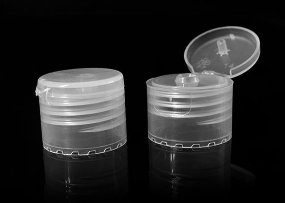 Non Spill 18mm Plastic Flip Top Cap Makeup Bottle Packaging