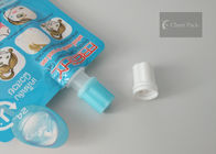 Small Plastic Bottle Spout Cap , Baby Food Pouch Caps OEM ODM Service