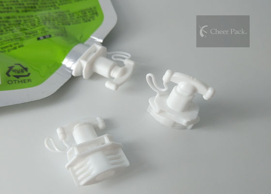 Twist - Off Style Baby Food Pouch Caps Leak Proof With Diameter 5 Mm