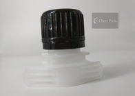 Outer Dia18mm HDPE Plastic Spout Cap For Liquid Doypack Packaging