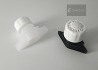 Breathable 16mm Spout Cap PE Material White Black Color Injection Modeling
