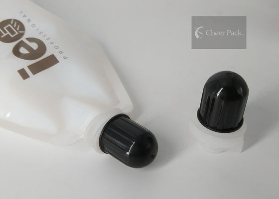 Gray Color 12mm Plastic Spout Cap And Screw Cap For Stand Up Pouch