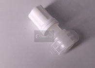 Small Dia 5mm Plastic Spout Caps Food Grade With PE Materials , White Color