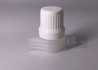 Diameter 9.6mm Matetrial PE White Color Plastic Spout Cap For Jelly Bag