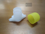 Plastic Twist Spout Cap For Plastic Liquid Pouch Packaging , Food Grade Material