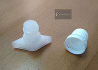 Plastic Baby Food Pouch Caps Suction Nozzle Cap PE Material 9.6 Mm Inner Size