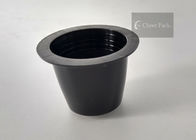 Black Color Enteric Coated Coffee Machine Refillable Capsules Empty Capacity 8 Gram