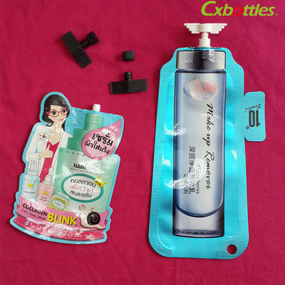 Colorful Food Grade Plastic Spout Caps PE Material with 9.6 Millimeter Dia
