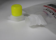 PE Corrosion Proof  Plastic Pour Spout Caps For Automobile Glass Cleaner Package Bag