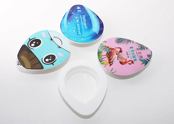 Hard Rigid Capsule Petal Mould Clear Plastic Packaging Cup Diameter 50 * 41mm