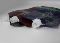Aluminum Foil Liquid Spout Bags For Fluid Soap Packaging Thickness 200um
