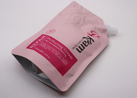 Aluminum Foil Plastic Pouches For Liquids Having 12mm Spout Caps In Food Grade