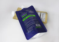 70um Thickness Plastic Spout Top On Liquid Spout Bags Laminated Aluminum Material
