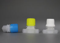Custom PP Plastic Spout Caps With Double Gaps 16mm For Stand Up Pouch
