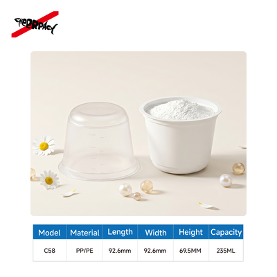 quality  Beauty Mixing Bowl Cosmetic Tools Individually Packaged Mask Powder Mixing Bowl Comes with Scale factory