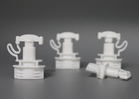 Small Caliber Twist Off Plastic Spout Caps For Portable Cream Pouch High Tightness