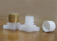 16mm / 18mm Non Spill Plastic Pour Spout Covers For Clay Paste Package Bags