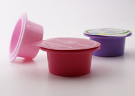 10g Disposable Small Round Plastic Containers For Aqua Silk Mask Packaging