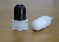 PP Plastic Pour Spout Caps Top 12mm Dia For Square Bottom Bag Oval Shape