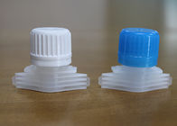 Colorful Plastic Spout Caps With Spout For Baby Food Side Gusset Bag / Nozzle Cover