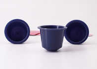 Mini Empty Plastic Container Nespresso Refillable Capsules For Ground Coffee