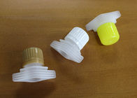 18mm Outer Dia Plastic Spout Caps For Laundry Detergent Pouch Packaging