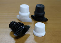Anti Theft Plastic Screw Spout Caps Packaging On Self Stand Up Bags