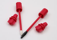 Red Plastic Spout Nozzle With Brush For Lipstick Sacket Or Mascara Bag
