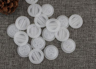 Eco Friendly PE Clear One Way Degassing Valve Adhere To Coffee Foil Flat Bottom Bags