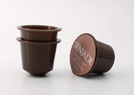 BPA Free Empty Cannikin Type Coffee Pod Capsules For Nespresso / Gusto In 7g Capacity