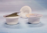 SGS Small Plastic Packaging Containers For Bubble Clay Mask With Printed Sealing Coat