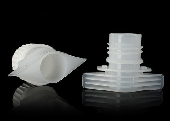 White Spout Top Caps Sealing on Self Stand Upright Compound Bags