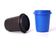 Blue Instant Coffee Plastic Box Offset Print  Press Logo For Decafe Blend Mix Espresso