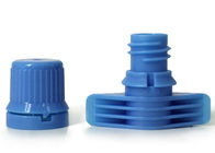 Blue Shiny 9.6mm Doypack Plastic Spout Caps