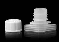 One Way Air Vent Plastic Screw Caps 16mm Pattern Cutout Type For Medical Paste Pouch