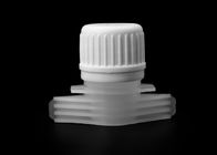 16mm Easy Tighten Plastic Spout Caps In Three Screw Thread , Save Time To Screw