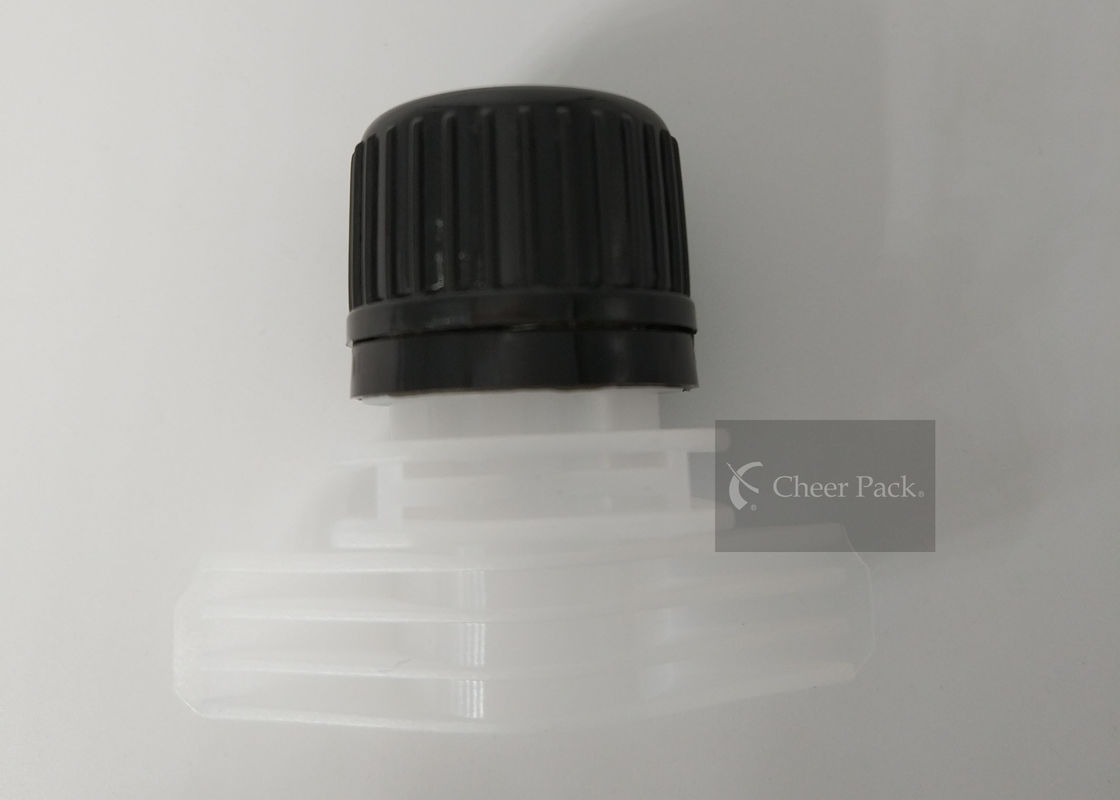 Full Automatic FilLing Machine Ues 16 mm Plastic Spout Cap For Stand Up Pouch