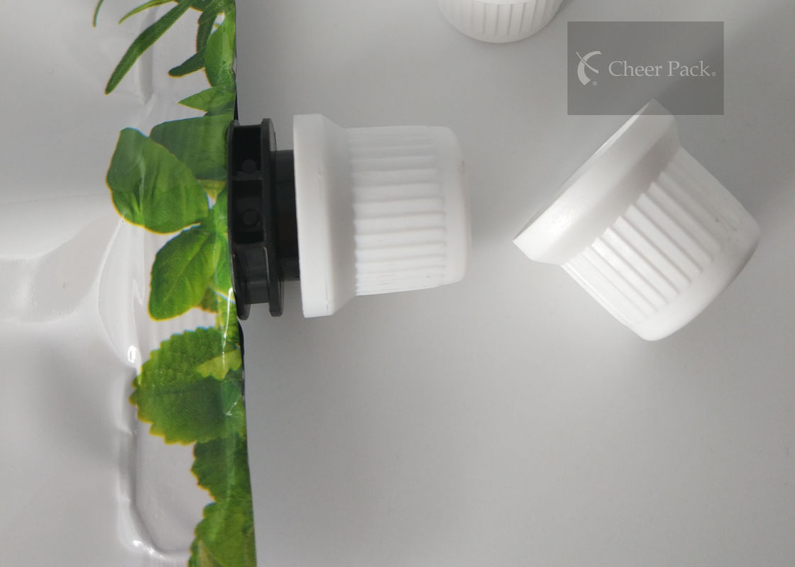 15 Mm Plastic Twist Spout Cap PE Material For Hand Soap Pouch , OEM ODM Service